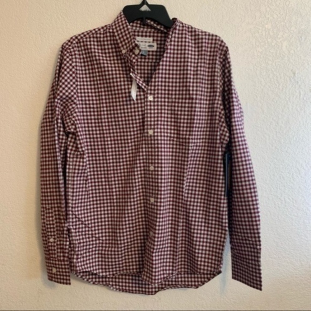 5/$25 Old Navy men’s paid long sleeve shirt
